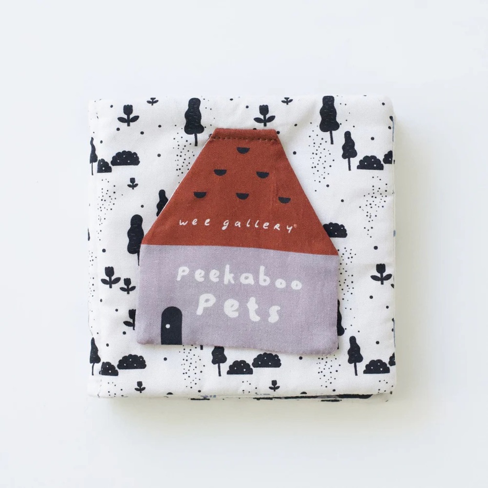 Wee Gallery Peek-a-boo Fabric Book